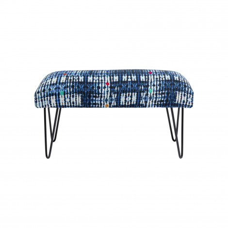 Banc Desna bleu Kare Design|Banquettes / Bancs / Poufs|Kare