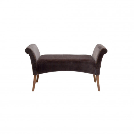 Banc Motley velours marron Kare Design|Banquettes / Bancs / Poufs|Kare