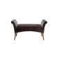 Banc Motley velours marron Kare Design|Banquettes / Bancs / Poufs|Kare