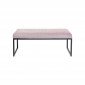 Banc Smart 90x40cm noir et rose Kare Design|Banquettes / Bancs / Poufs|Kare