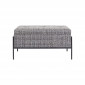 Banc-coffre Iceland blanc et noir 80x40cm Kare Design|Banquettes / Bancs / Poufs|Kare