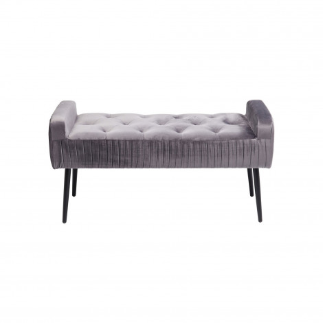 Banc Lofty gris et noir Kare Design|Banquettes / Bancs / Poufs|Kare