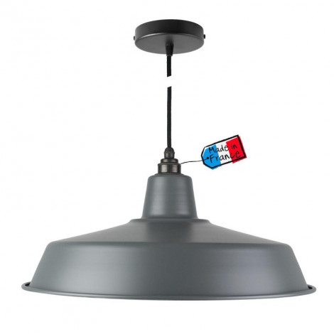 Suspension atelier grise|Suspensions|Lampe Avenue
