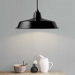 Très grande suspension noire type atelier|Suspensions|Lampe Avenue