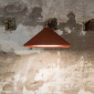 Suspension orange terracotta conique D70cm|Suspensions|Lampe Avenue