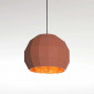Suspension céramique orange et or - plusieurs dimensions|Suspensions|Lampe Avenue Suspension céramique orange et or - plusieurs dimensions|Suspensions|Lampe Avenue