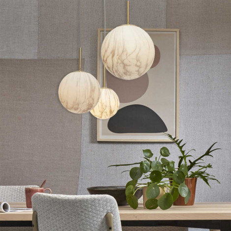 Suspension boule marbrée / L|Suspensions|Lampe Avenue Suspension boule marbrée / L|Suspensions|Lampe Avenue