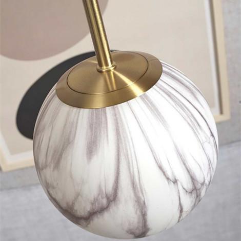 Suspension boule en marbre / M|Suspensions|Lampe Avenue Suspension boule en marbre / M|Suspensions|Lampe Avenue