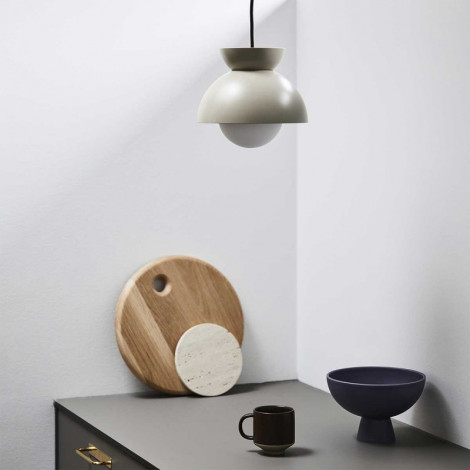 Suspension dôme gris clair|Suspensions|Lampe Avenue Suspension dôme gris clair|Suspensions|Lampe Avenue