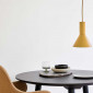 Suspension triangle jaune amande|Suspensions|Lampe Avenue