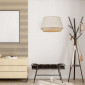 Suspension beige sable et bois|Suspensions|Lampe Avenue Suspension beige sable et bois|Suspensions|Lampe Avenue