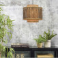 Petite suspension bambou tressée|Suspensions|Lampe Avenue