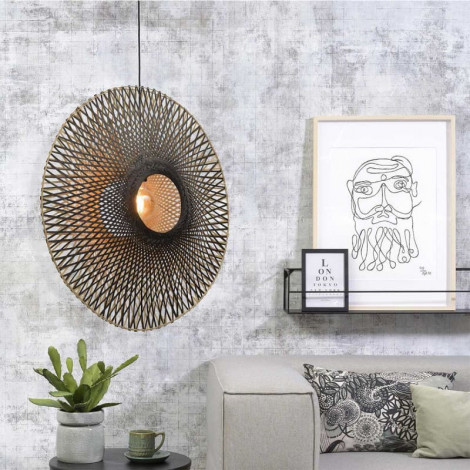 Très grande suspension bambou|Suspensions|Lampe Avenue