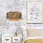 Grande suspension bambou tressée|Suspensions|Lampe Avenue