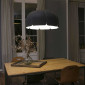 Suspension acoustique gris foncé/gris clair|Suspensions|Lampe Avenue