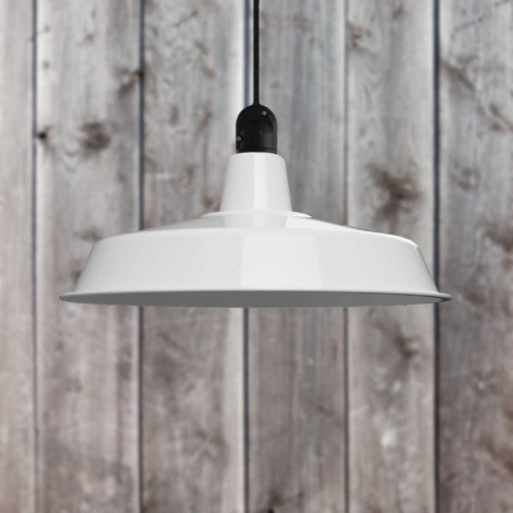 Suspension blanc brillant d'extérieur diamètre 45cm|Suspensions|Lampe Avenue Suspension blanc brillant d'extérieur diamètre 45cm|Suspensions|Lampe Avenue