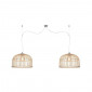 Suspension double en bambou|Suspensions|Lampe Avenue