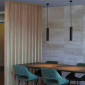Lampe tube noir|Suspensions|Lampe Avenue