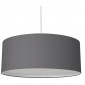 Grande suspension gris ardoise avec diffuseur D60 et D45|Suspensions|Lampe Avenue