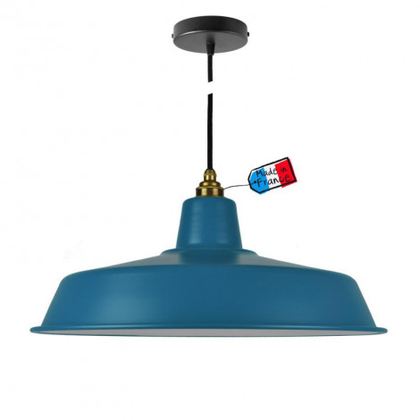 Suspension atelier bleue|Suspensions|Lampe Avenue