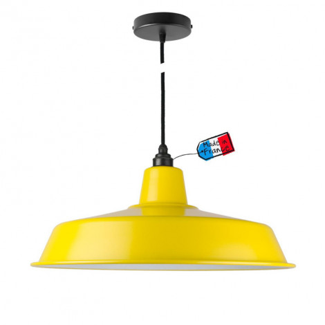 Suspension atelier jaune|Suspensions|Lampe Avenue