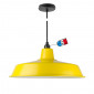 Suspension atelier jaune|Suspensions|Lampe Avenue