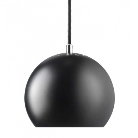 Suspension boule métal noir mat|Suspensions|Lampe Avenue Suspension boule métal noir mat|Suspensions|Lampe Avenue