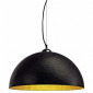 Suspension moderne noire intérieur doré|Suspensions|Lampe Avenue Suspension moderne noire intérieur doré|Suspensions|Lampe Avenue