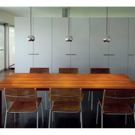Suspension boule chromée|Suspensions|Lampe Avenue Suspension boule chromée|Suspensions|Lampe Avenue