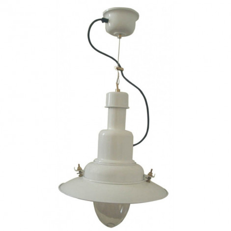 Suspension lanterne blanche|Suspensions|Lampe Avenue
