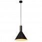 Suspension conique Phelia noire en aluminium Ø 27,5 cm|Suspensions|Lampe Avenue