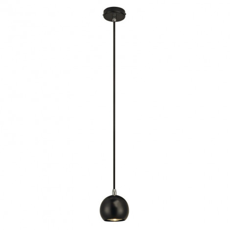 Suspension Light Eye Ball noir/chrome Ø 8.9 cm|Suspensions|Lampe Avenue