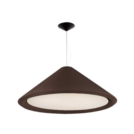 Grande suspension marron conique D70cm|Suspensions|Lampe Avenue Grande suspension marron conique D70cm|Suspensions|Lampe Avenue
