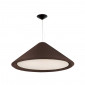 Grande suspension marron conique D70cm|Suspensions|Lampe Avenue Grande suspension marron conique D70cm|Suspensions|Lampe Avenue