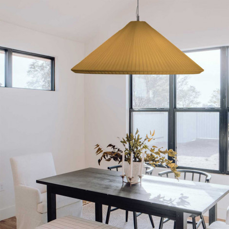 Grande suspension conique jaune|Suspensions|Lampe Avenue Grande suspension conique jaune|Suspensions|Lampe Avenue