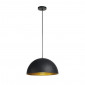 Suspension design noir et or Forchini Ø 40 cm|Suspensions|Lampe Avenue