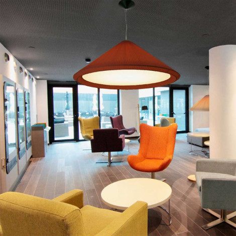 Très grande suspension terracotta|Suspensions|Lampe Avenue Très grande suspension terracotta|Suspensions|Lampe Avenue
