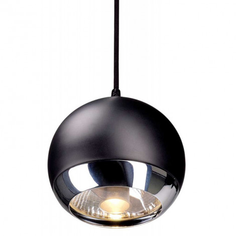 Suspension boule noire pour système de rail|Suspensions|Lampe Avenue