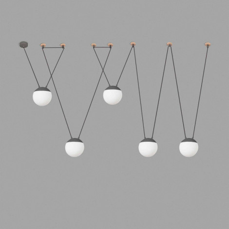 Suspension araignée 5 boules design nordique|Suspensions|Lampe Avenue Suspension araignée 5 boules design nordique|Suspensions|Lampe Avenue