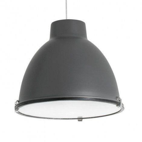Suspension industrielle en cloche anthracite|Suspensions|Lampe Avenue