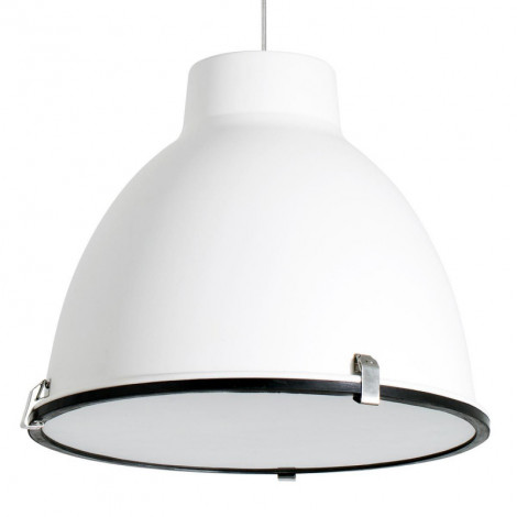 Suspension rétro en cloche blanche|Suspensions|Lampe Avenue
