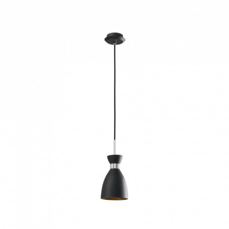 Petite suspension noire et dorée moderne|Suspensions|Lampe Avenue