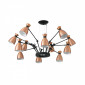 Suspension cuivre 12 bras articulés|Suspensions|Lampe Avenue