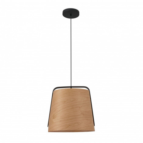 Suspension abat-jour bois|Suspensions|Lampe Avenue