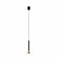 Suspension de bar moderne noire et dorée satinée|Suspensions|Lampe Avenue
