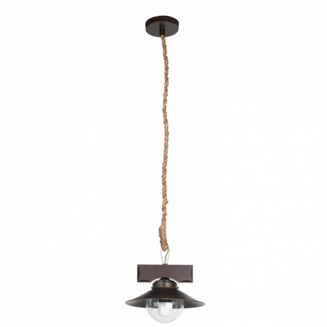 Suspension rouille cordage|Suspensions|Lampe Avenue