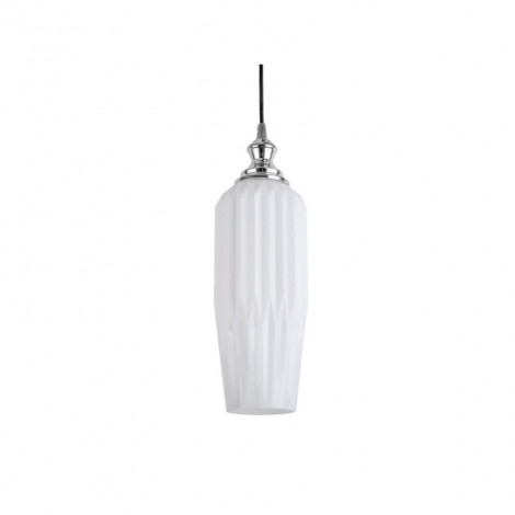 Suspension en verre opaline blanc|Suspensions|Lampe Avenue