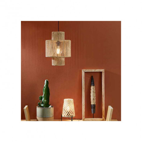 Suspension cordelette de papier tressé|Suspensions|Lampe Avenue