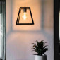 Suspension métal noir et verre|Suspensions|Lampe Avenue