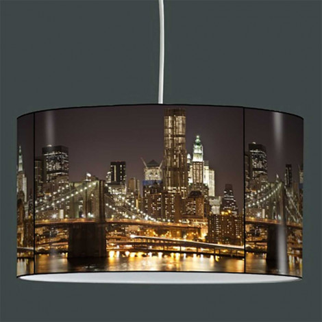 Suspension New-York by night|Suspensions|Lampe Avenue